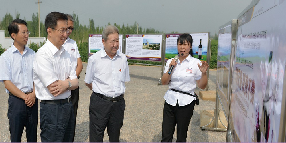 2016年7月19日，時(shí)任中央政治局委員、上海市委書(shū)記，現(xiàn)中共十九屆中央政治局常委、國(guó)務(wù)院副總理、黨組副書(shū)記韓正，蒞臨西夏王考察指導(dǎo)。